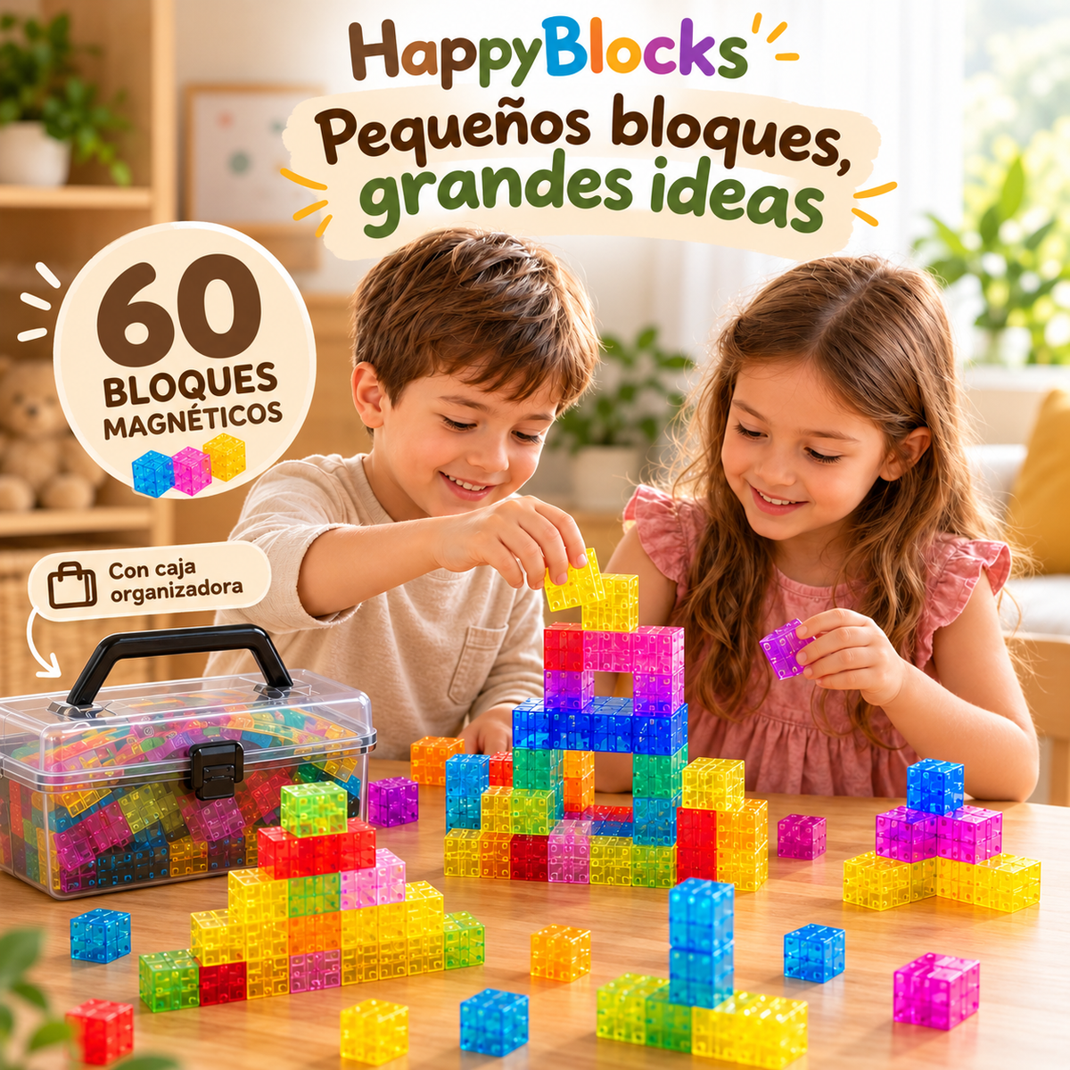 HappyBlocks – Cubos de Magnéticos
